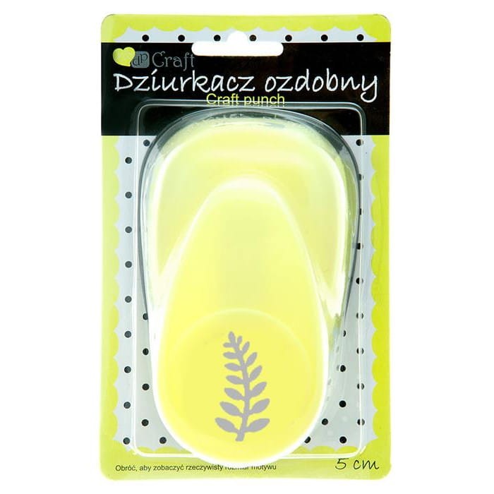 Dziurkacz ozdobny 5cm PAPROĆ