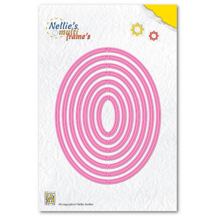 Wykrojnik Nellie's Choice REVOLVING OVAL