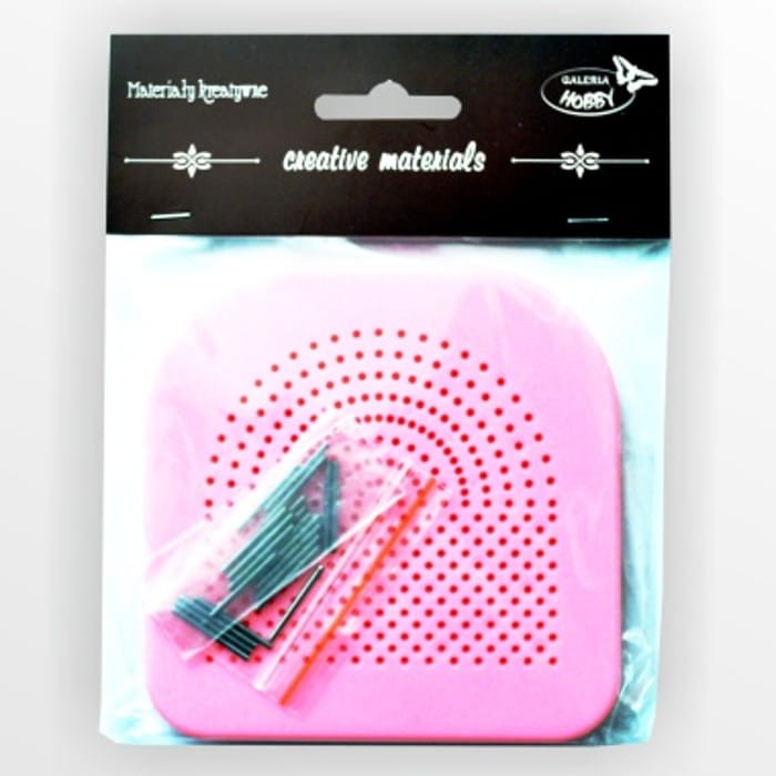 Podkład do quillingu ze sztyftami