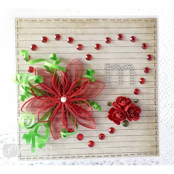 Grzebień do quillingu dpCraft - inspiracje