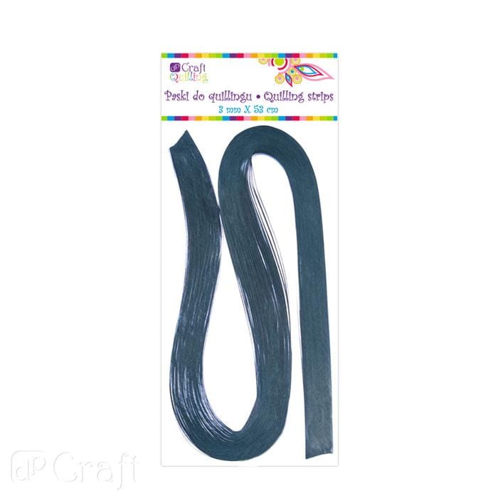 Paski do quillingu dpCraft 3mm NIEBIESKIE 100szt.