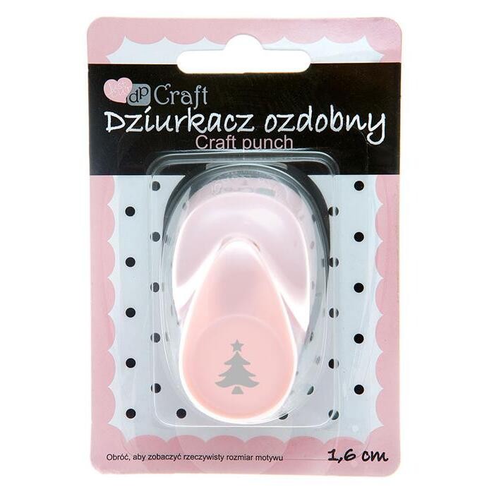 Ozdobny dziurkacz choinka
