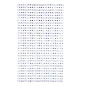 Kryształki samoprzylepne 3mm Opalizujący 806 sztuk dpCraft