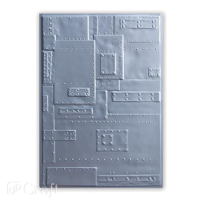 Folder do embossingu 3D Texture Fades RIVETS
