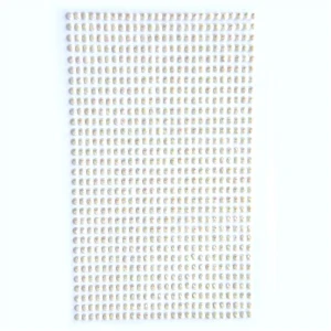 Kryształki samoprzylepne 3mm Opalizujący Kremowy 806 sztuk dpCraft